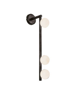 Аплик ZAMBELIS 18134-B SCONCE BLACK 3L