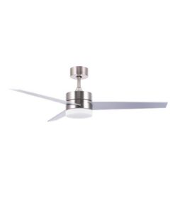 ZAMBELIS 19134 ПЕНДЕЛ FAN CHROME MAT SILVER LED 15W