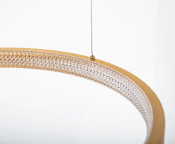 Пендел ZAMBELIS 2008 60W 3000K ALUMINIUM-ACRYLIC BRUSHED GOLD MATT - Image 2