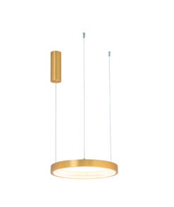 Пендел ZAMBELIS 2005 25W 3000K ALUMINIUM-ACRYLIC BRUSHED GOLD MATT