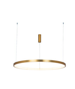 Пендел ZAMBELIS 2008 60W 3000K ALUMINIUM-ACRYLIC BRUSHED GOLD MATT