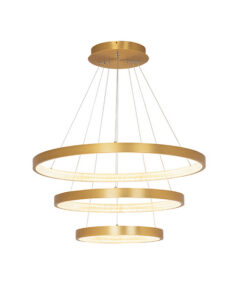 Пендел ZAMBELIS 2009 112W 3000K ALUMINIUM-ACRYLIC BRUSHED GOLD MATT