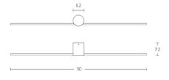LED аплик за баня ZAMBELIS LIGHTS 20146 WALL - Image 2