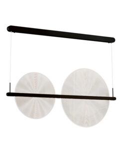 LED пендел ZAMBELIS 20161 70W 3000K IRON & ALUMINUM & ACRYLIC SANDY BLACK