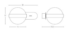 LED аплик ZAMBELIS LIGHTS 20167 WALL - Image 2