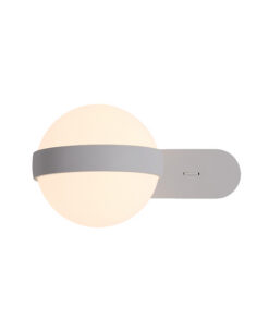 Аплик ZAMBELIS 20168 LED 6W 3000K PLASTIC & METAL GREY