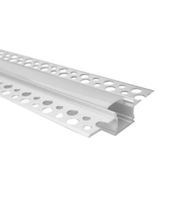 ZAMBELIS 20203 TRIMLESS ALUMINIUM PROFILE 2M -OPAL PC COVER 2M