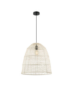Пендел ZAMBELIS 20230 E27 MAX 60W RATTAN NATRUAL