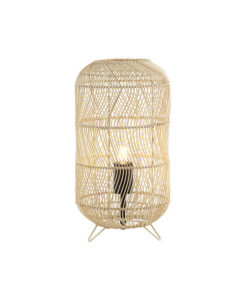 ZAMBELIS 20231 PENDENT LAMP E14 MAX 25W RATTAN NATRUAL
