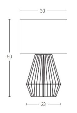 Настолна лампа ZAMBELIS LIGHTS 20235 TABLE - Image 2
