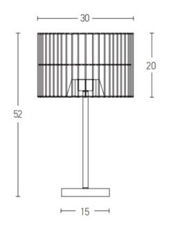 Настолна лампа ZAMBELIS LIGHTS 20238 TABLE - Image 2