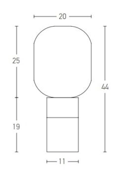 Настолна лампа ZAMBELIS LIGHTS 20253 TABLE - Image 2