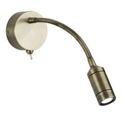 Аплик Searchlight FLEXI ARM ANTIQUE BRASS