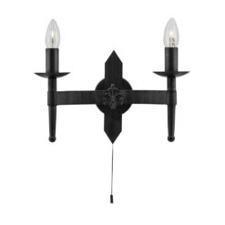 Аплик Searchlight 2422-2BK CARTWHEEL