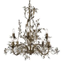Полилей Searchlight 2498-8BR ALMANDITE