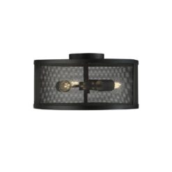 Плафон Searchlight 2843-3BK FISHNET