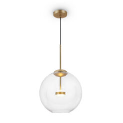 Златен полилей MAYTONI Mod056pl-l12g3k за дневна