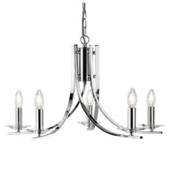 Полилей Searchlight 4165-5CC ASCONA