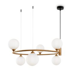 Месинг полилей MAYTONI Mod013pl-06bs за трапезария