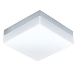 Бяло LED фасаден аплик Eglo Sonella за екстериорно осветление