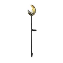 Черно LED луна Eglo Solar-led за градина и двор