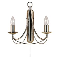 Аплик Searchlight 6342-2AB MAYPOLE