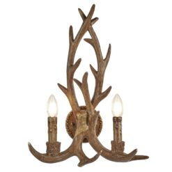 Аплик Searchlight 6412-2BR ЕЛЕНОВИ РОГА STAG