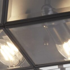 Плафон Searchlight 6769-26BK FLUSH - детайл