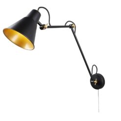 Аплик Searchlight 7403BK WALL