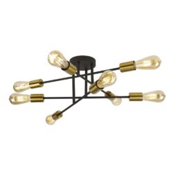 Плафон Searchlight 8048-8BK ARMSTRONG