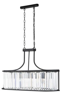 Пендел Searchlight 8095-5BK VICTORIA - детайл