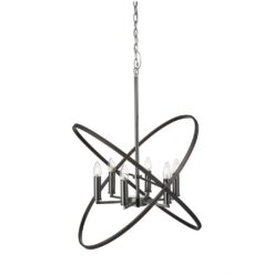 Полилей Searchlight 8246-6PW HOOPLA