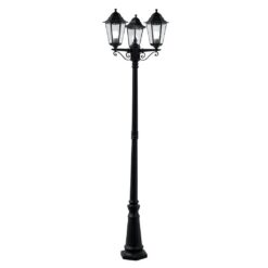 Градински СТЪЛБ Searchlight 82540BK ALEX