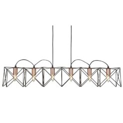 Пендел Searchlight 8416-6BK ANTHEA