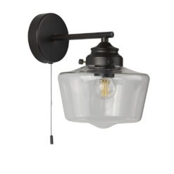 Аплик Searchlight 8708-1BK SCHOOL HOUSE - детайл