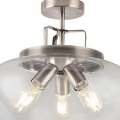 Плафон Searchlight 8973-3SS BOULE - изглед