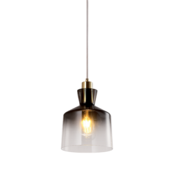 Сив пендел Elmark Alma 1XE27 за трапезария