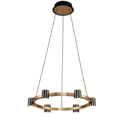 AXEL LED ПОЛИЛЕЙ 48W 3000K ЧЕРЕН/ЗЛАТО