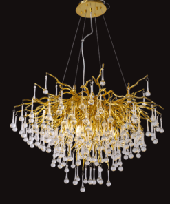 CARLOS ПОЛИЛЕЙ 10ХG9 ЗЛАТО/КРИСТАЛИ