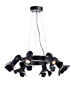 CINEMA ПОЛИЛЕЙ 6XE27 ЧЕРЕН D630mm