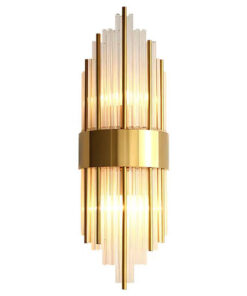 GILLIS АПЛИК 2XE14 ЗЛАТО/КРИСТАЛИ