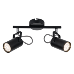 Черен спот Elmark Izzy 2XGU10 за таван
