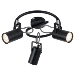 Черен спот Elmark Izzy 3XGU10 за кухня