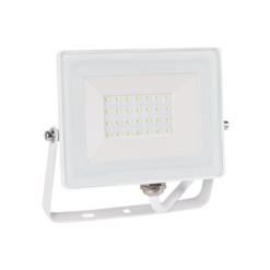 Бял LED прожектор Elmark Stellar 98HELIOS20/WH за двор или работна зона