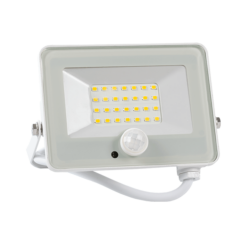 Бял LED прожектор Elmark Vega20 98VEGA20SENSLIM/WH за двор или работна зона