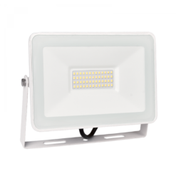 Бял LED прожектор Elmark Vega50 98VEGA50SLIM/WH за двор или работна зона