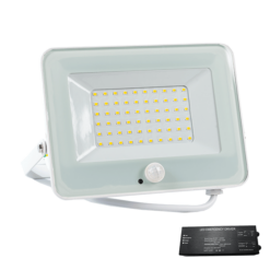Бял LED прожектор Elmark Whe 98VEGA50SWW/WHE за фасади и дворове