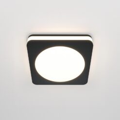 Черно осветително тяло MAYTONI Downlight за дома