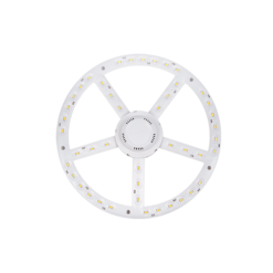 Бяла LED плафониера Elmark 99LED766 за коридор