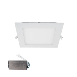 ELMARK 99XLED633E 99XLED633E STELLAR LED ПАНЕЛ КВАДРАТ ВГРАДЕН МОНТАЖ 12W 2700K+ АВАРИЕН БЛОК
